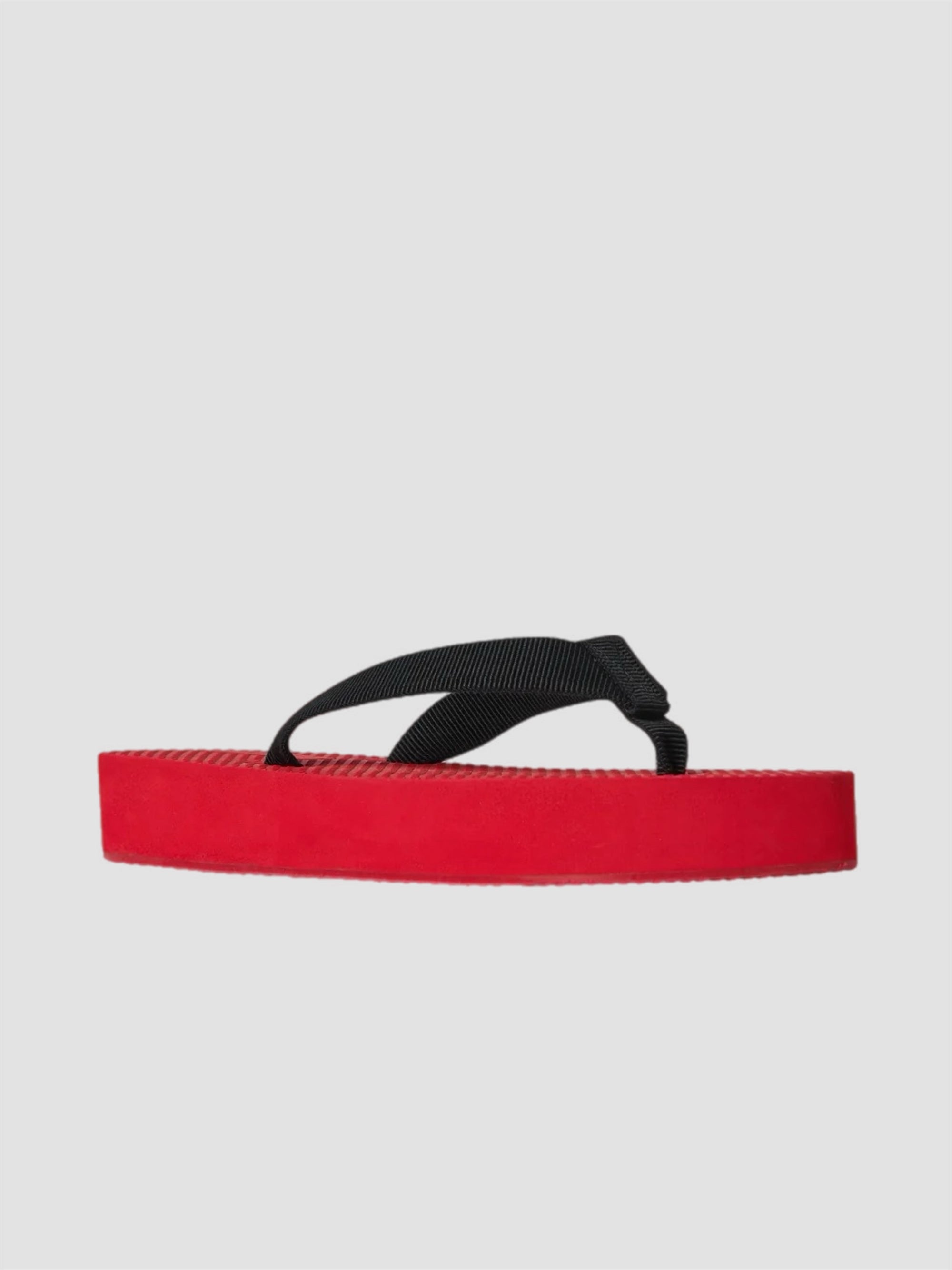 The Row Dune Flatform Sandal in Rubber