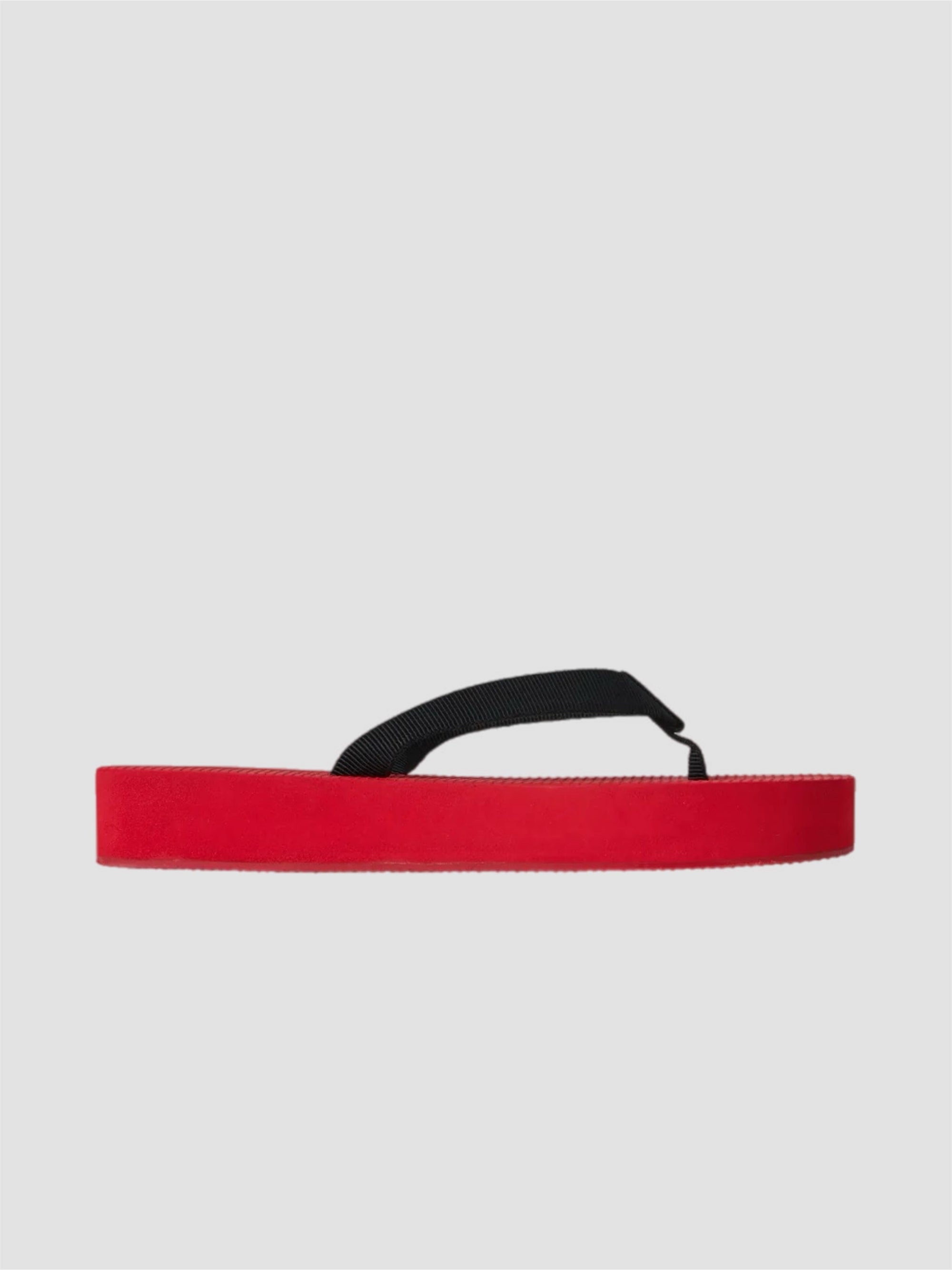 The Row Dune Flatform Sandal in Rubber