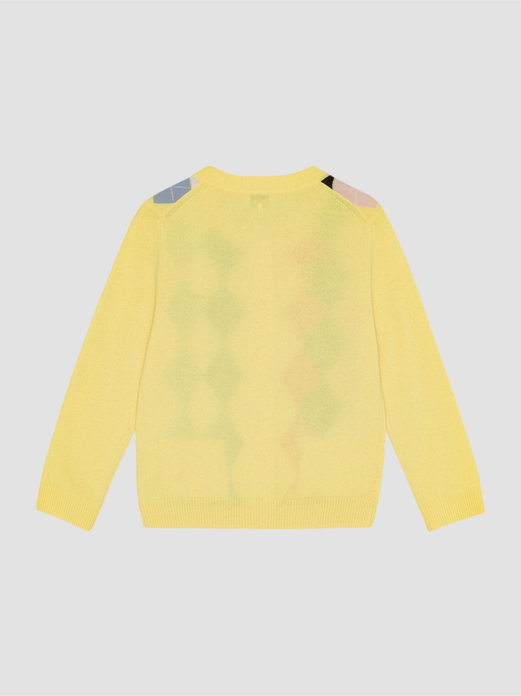 Ganni Check Cardigan